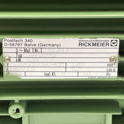 Rickmeier Hydraulic pump set R25-16 FL-Z