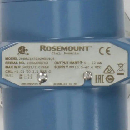 Rosemount 2088G1S22B2M5D4Q4 Gauge & Absolute Pressure Transmitter