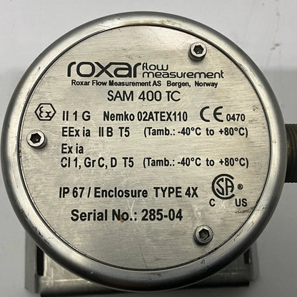 Roxar Flow Measurement SAM 400 TC Acoustic Sand Monitor
