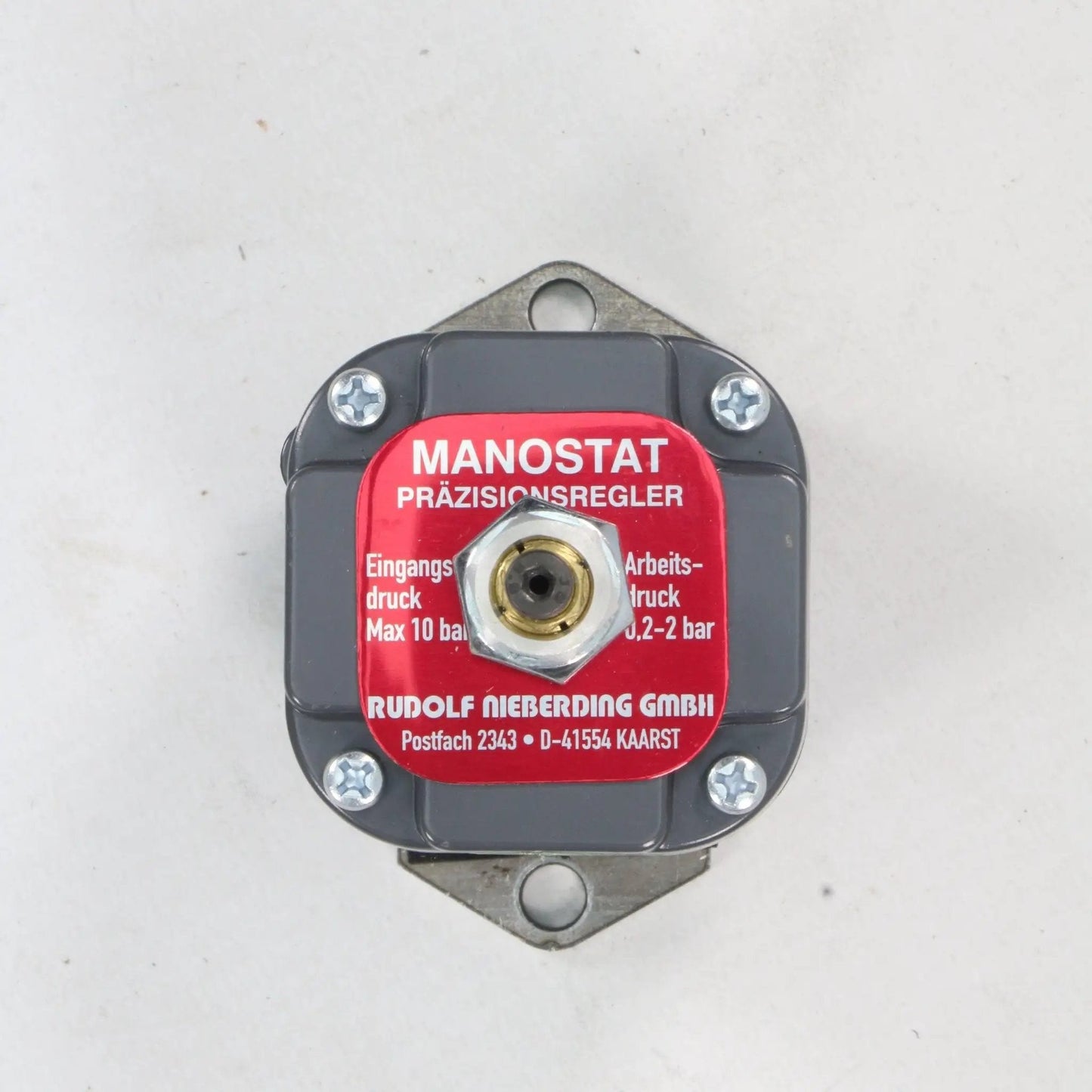 Rudolf Nieberding GmbH Manostat Precision Regulator