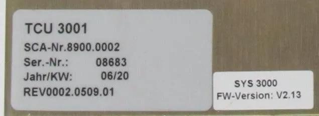 SCA Schucker TCU 3001 Adhesive Application Controller