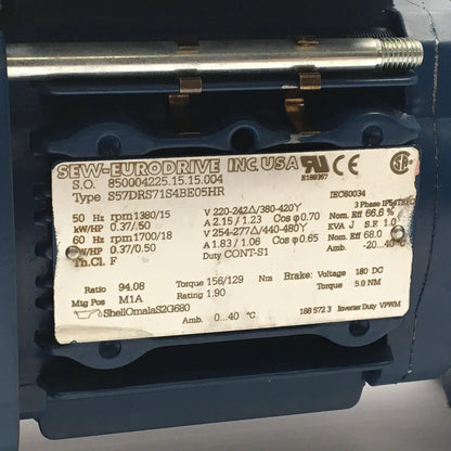 SEW EURODRIVE S57DRS71M4 / S57DRS71M4
