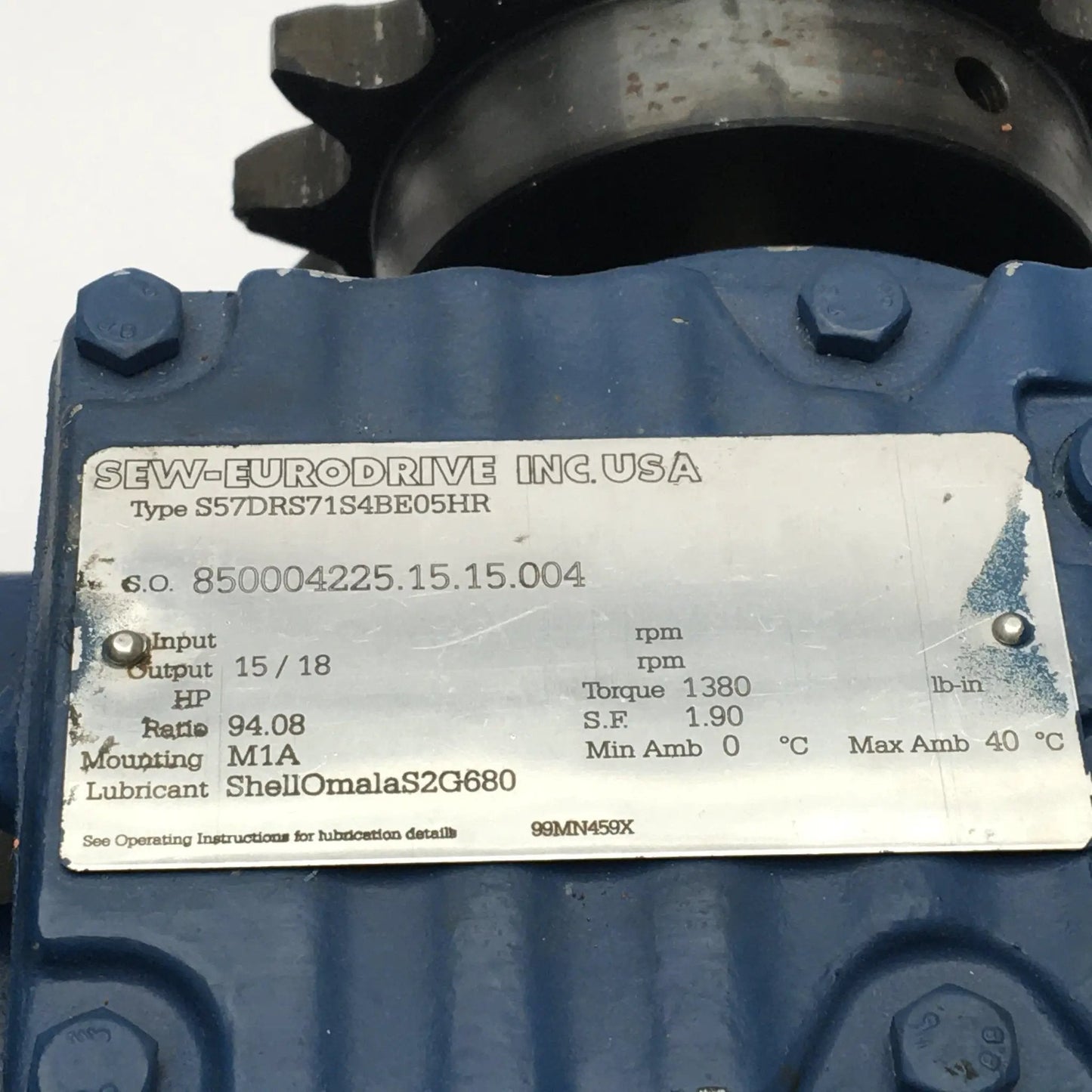 SEW EURODRIVE S57DRS71M4 / S57DRS71M4