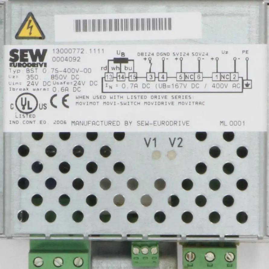 SEW Eurodrive BST 075 400V 00 Brake Module