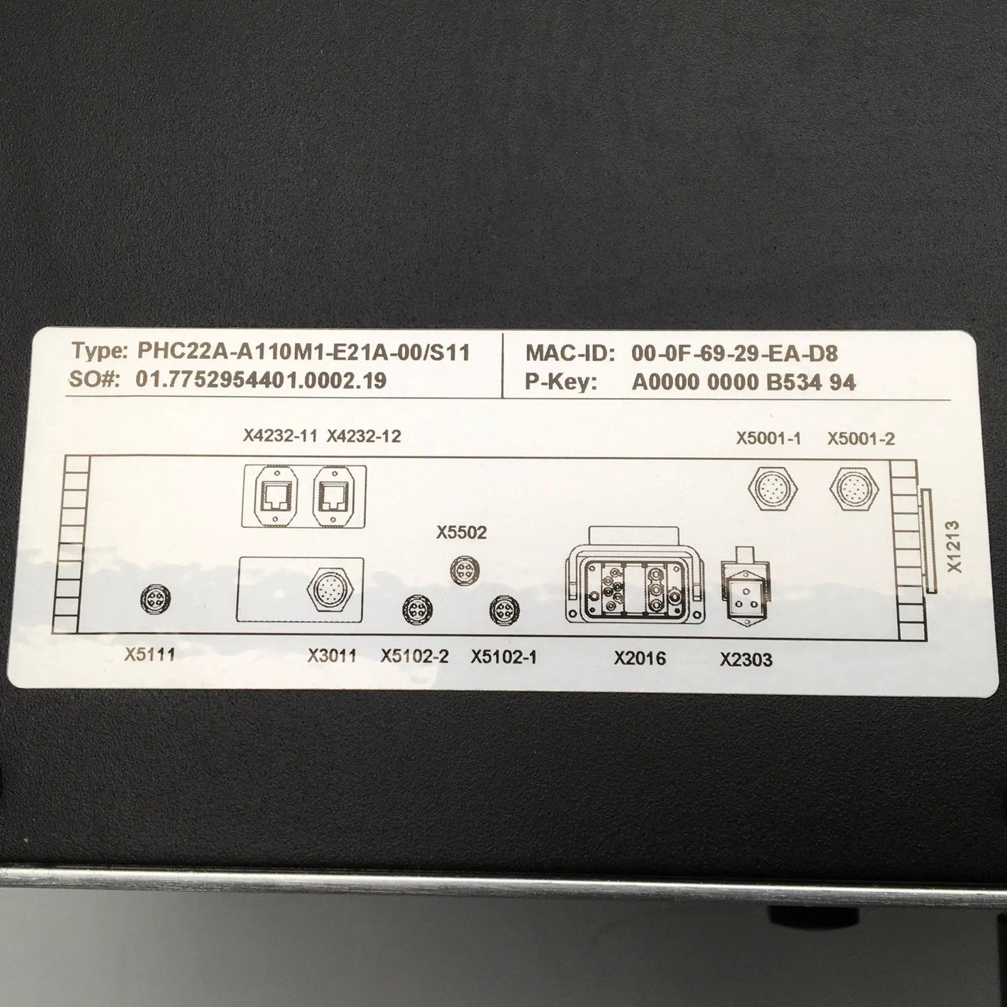 SEW Eurodrive Movipro PHC22A A110M1 E21A 00 S11 Field Inverter