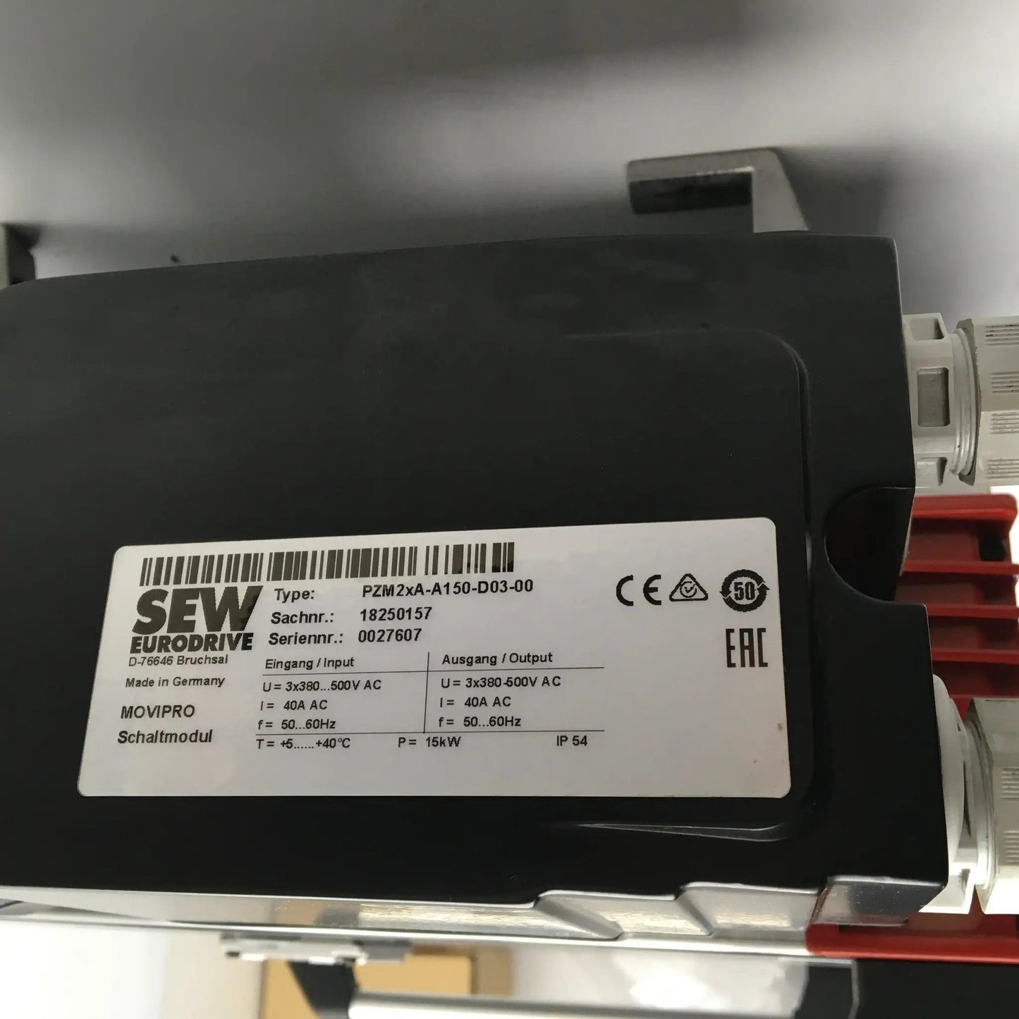 SEW Eurodrive Movipro PHC22A A110M1 E21A 00 S11 Field Inverter