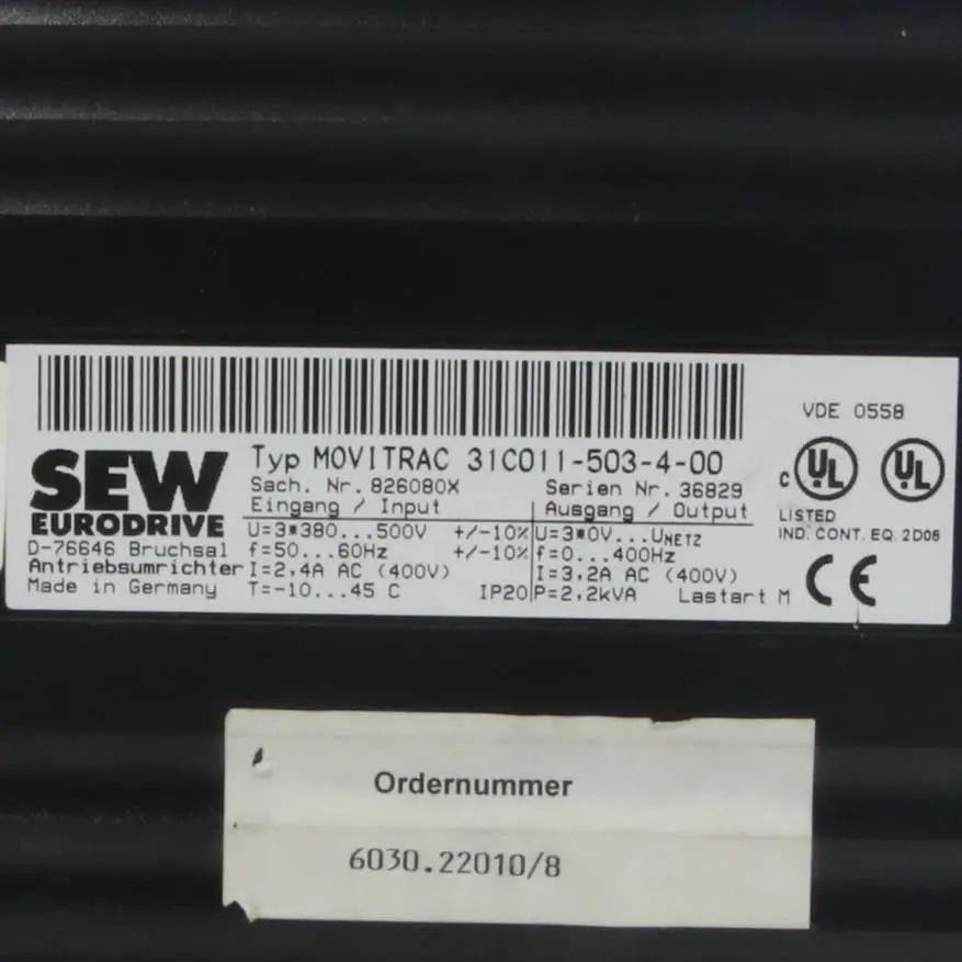 SEW Eurodrive Movitrac 31C011 503 4 00 Frequency Inverter
