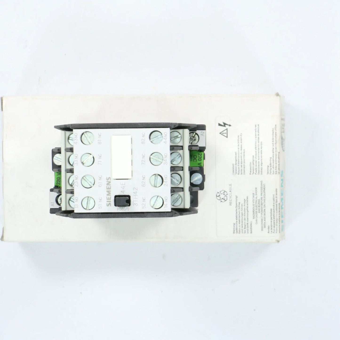 SIEMENS Contactor 3TH42 44-0BM4