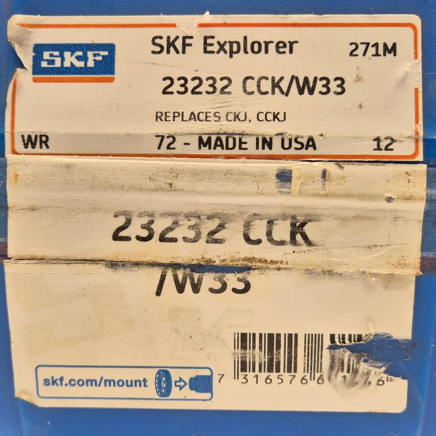 SKF 23232CCK/W33 Spherical Roller Bearing