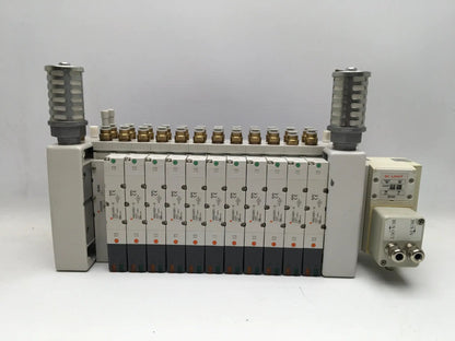 SMC 12 Station Manifold Block Assembly
