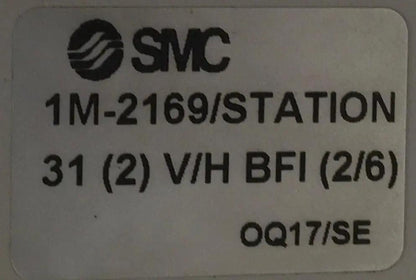 SMC 12 Station Manifold Block Assembly