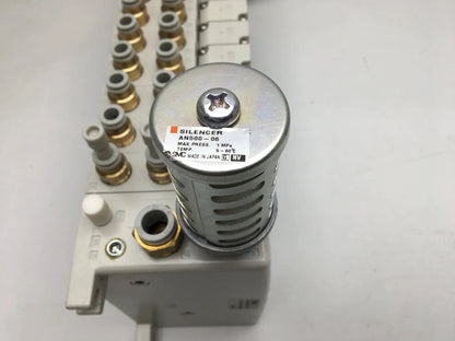 SMC 12 Station Manifold Block Assembly