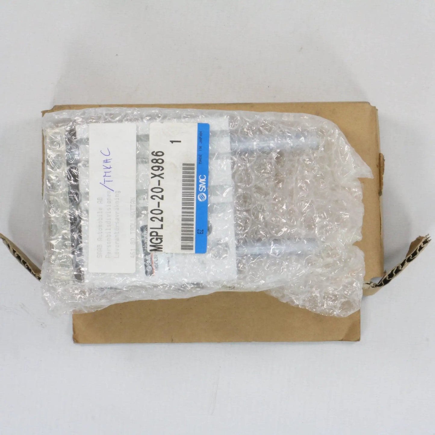 SMC Compact Guide Cylinder MGPL20-20-X986