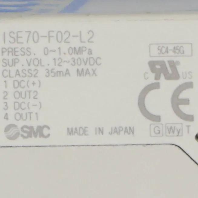 SMC ISE70 F02 L2 Digital Pressure Switch
