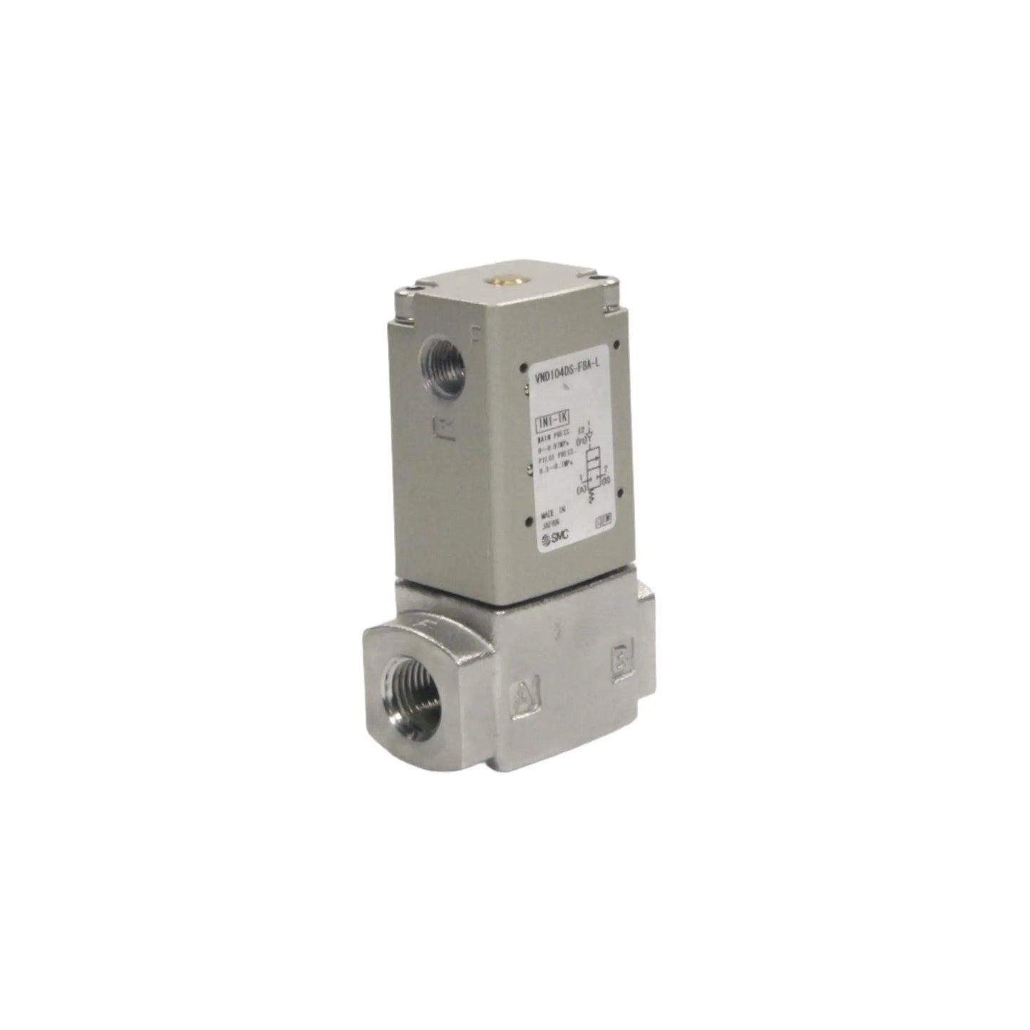 SMC VND104DS F8A L 2 Way Valve