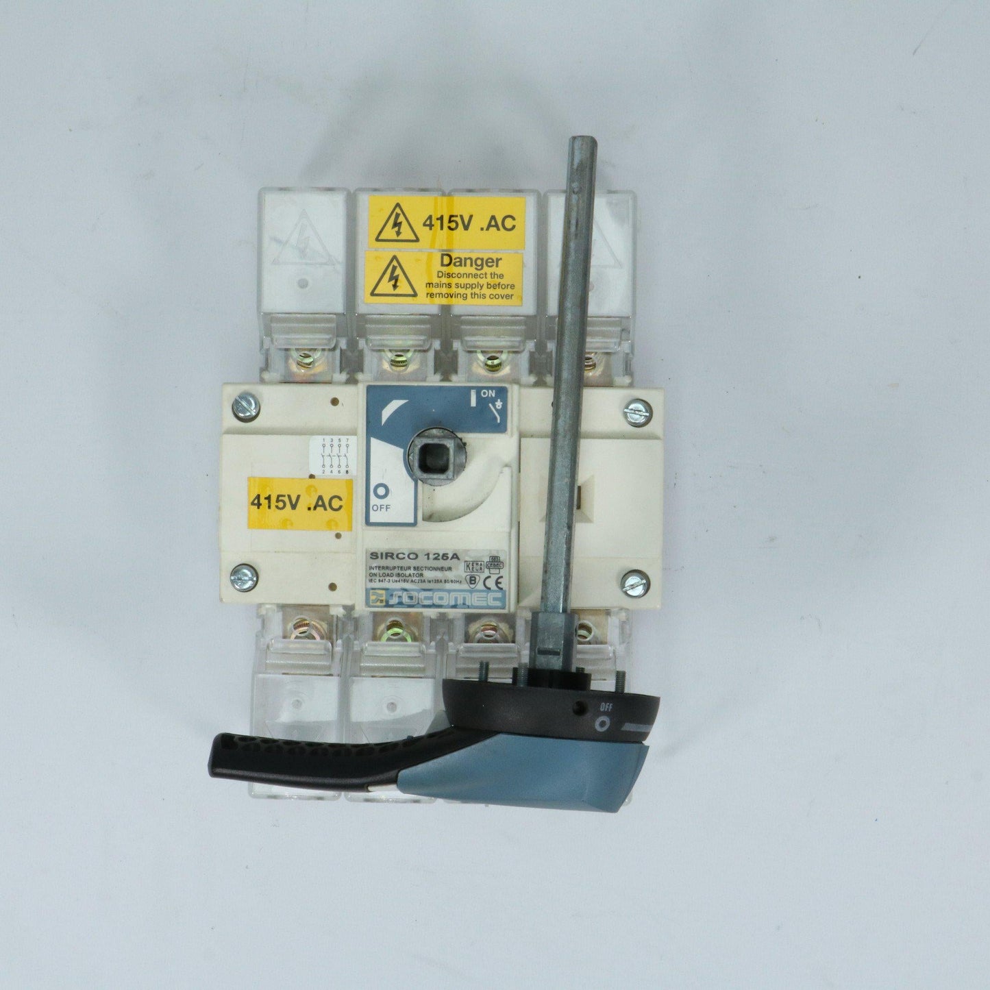 SOCOMEC SIRCO 4 POLE 125A ISOLATOR Main Switch