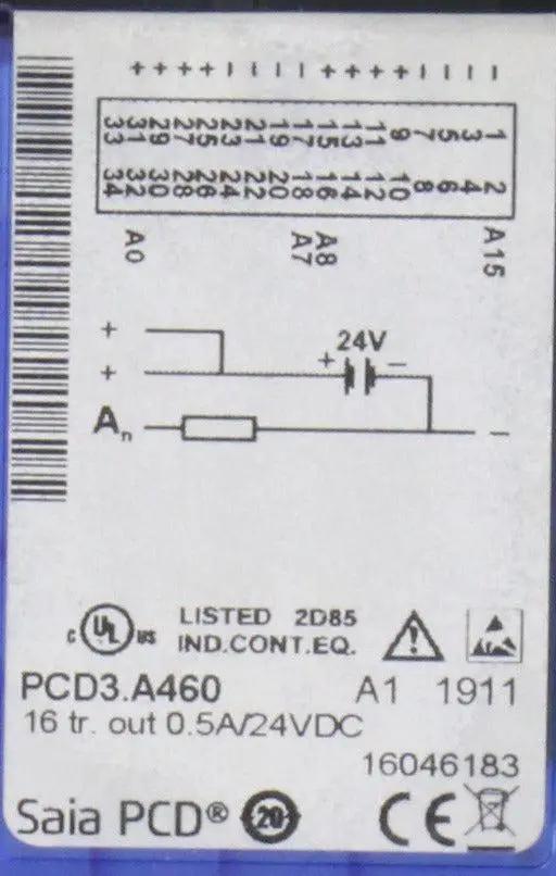 Saia PCD3.A460 Digital Output Module