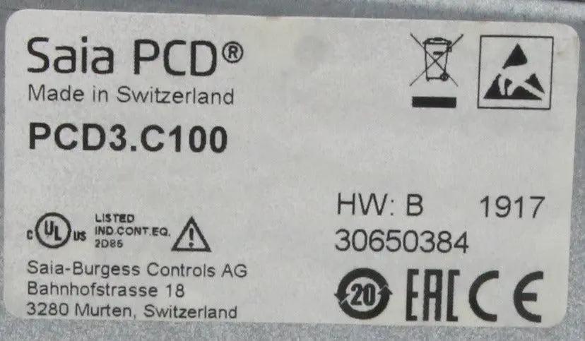Saia PCD3.C100 CPU Extension Module Holder