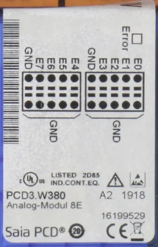Saia PCD3.W380 Universal Analog Input Module