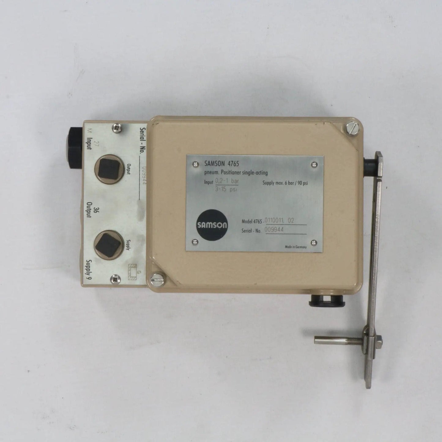 Samson Pneumatic Positioner 4765