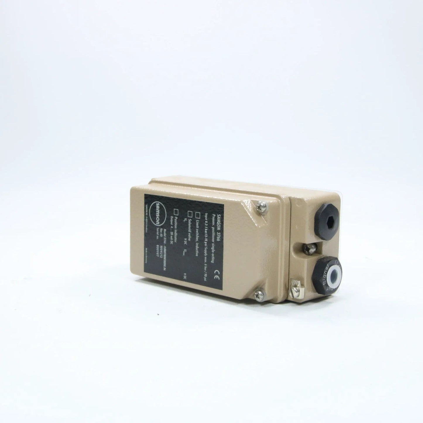 Samson pneumatic positioner 3766 1008212