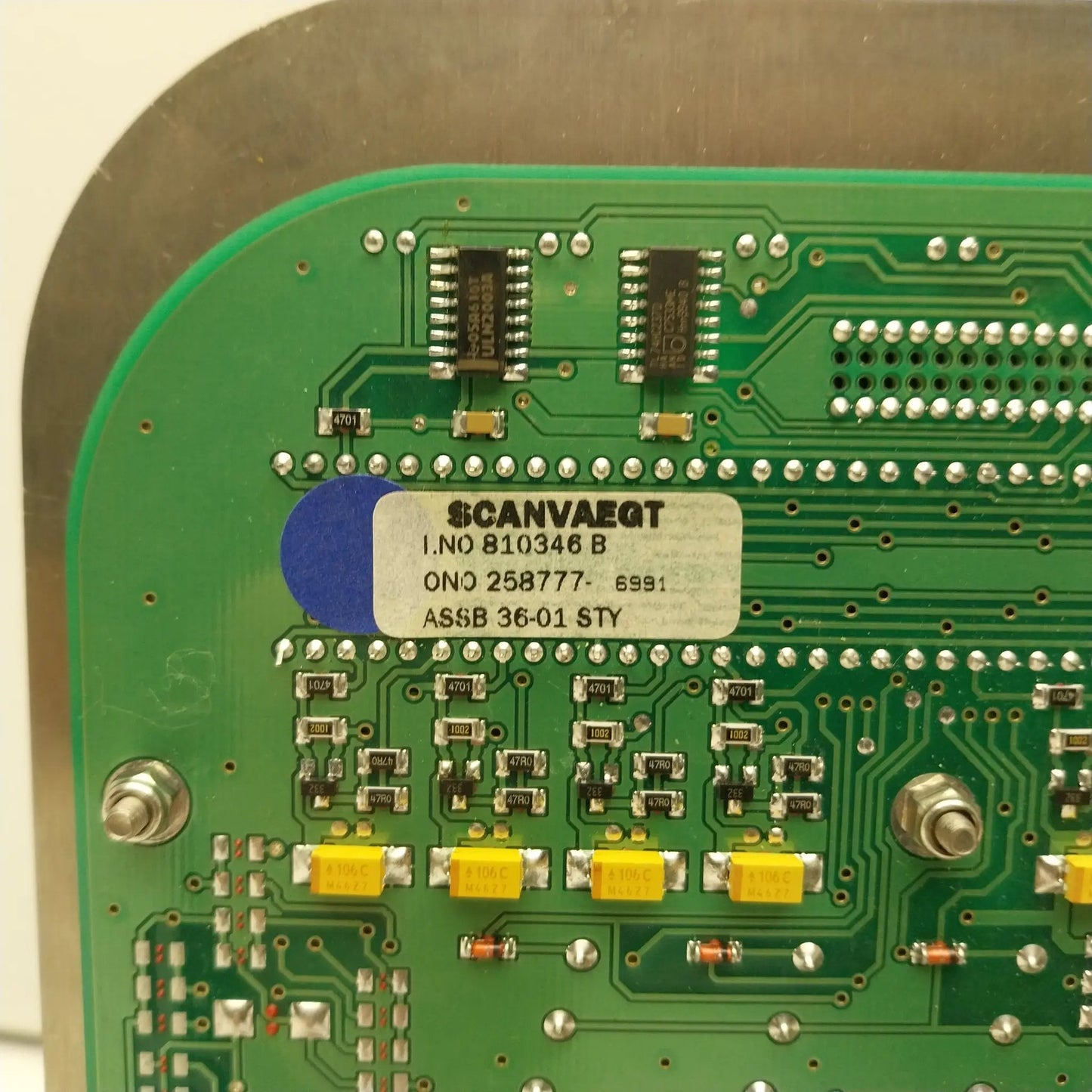 Scanvaegt Scale Computer Indicator SCI 8564 Control Panel