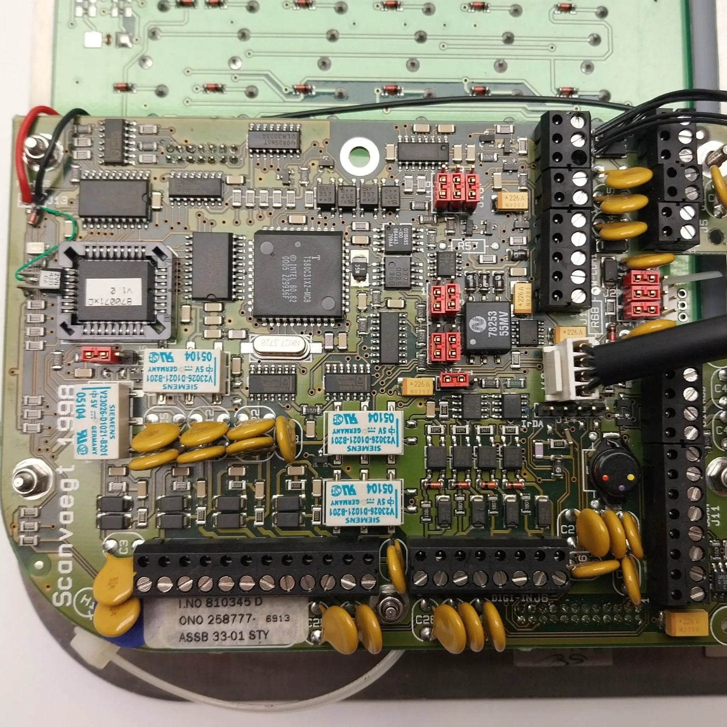 Scanvaegt Scale Computer Indicator SCI 8564 Control Panel