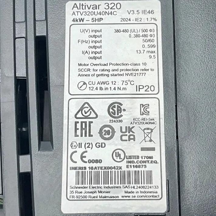 Schneider Electric Altivar 320 Variable Frequency Drive - 4kW