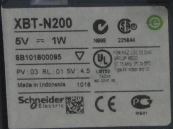 Schneider Electric Magelis XBT-N200 Touch Screen Display