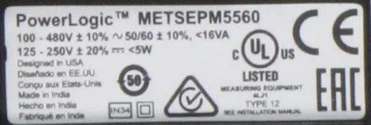 Schneider Electric PowerLogic PM5500 Meter