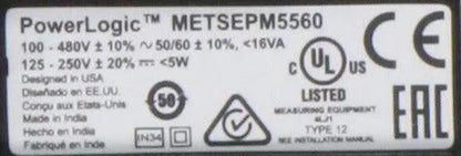 Schneider Electric PowerLogic PM5500 Meter