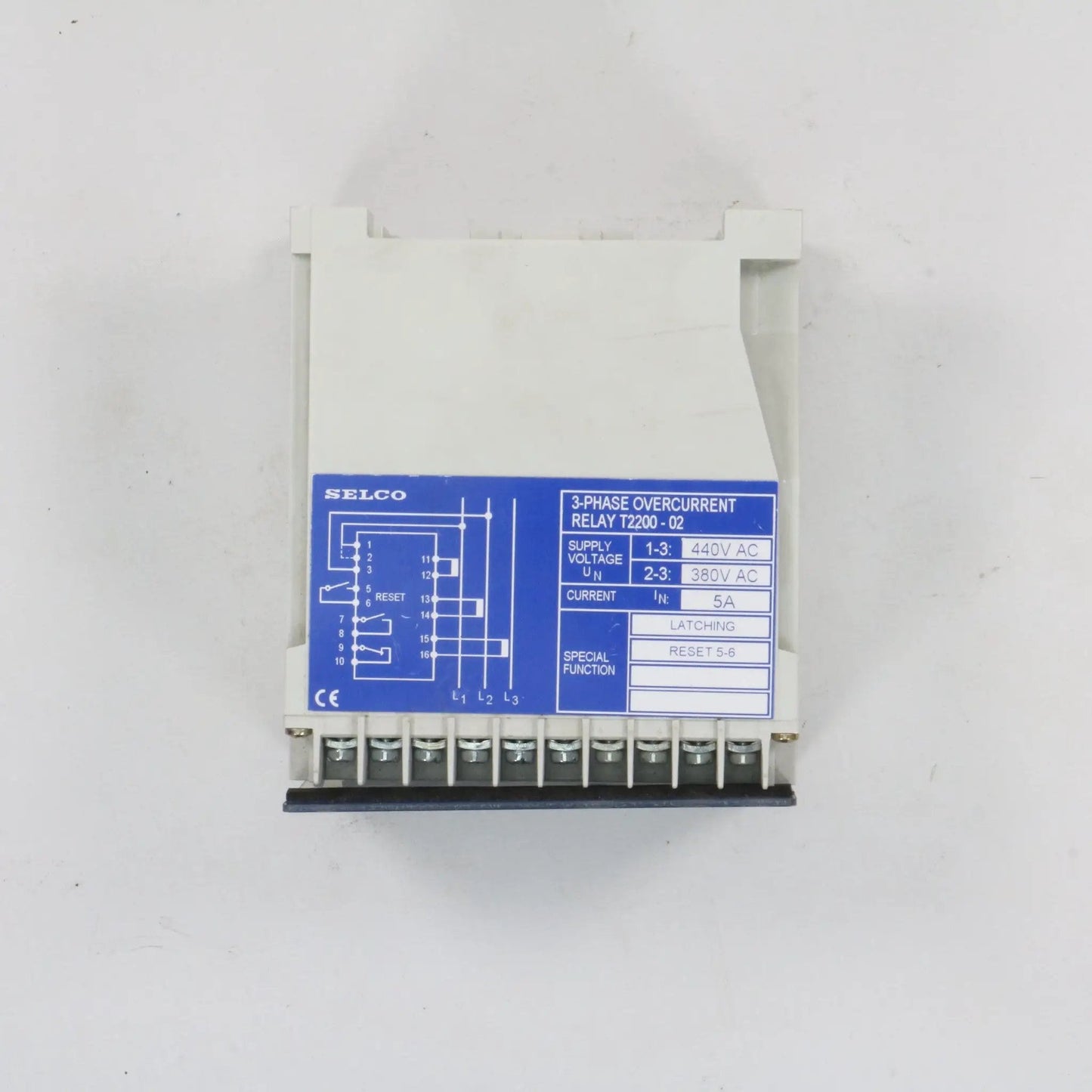 Selco 3 Phase Overcurrent Relay T2200-02