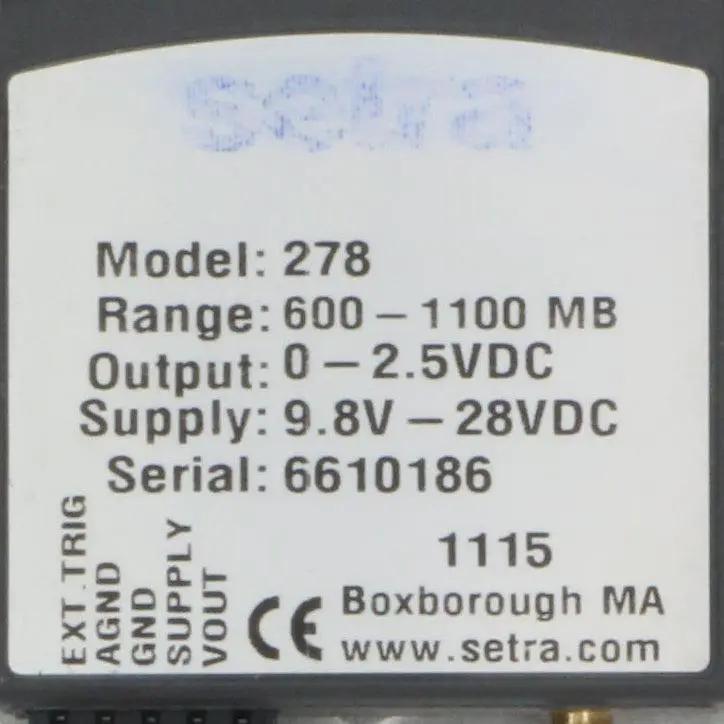 Setra 278 Barometric Pressure Transducer