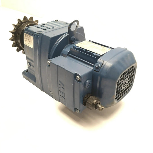 Sew R47 DRS71S4 gearmotor reducer 0.37kW i:56,73