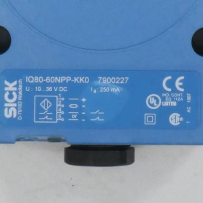 Sick IQ80-60NPP-KK0 Inductive Proximity Sensor