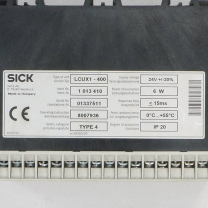 Sick LCUX1 400 Safety Interface 1013410