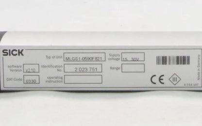 Sick MLGS1-0590F821 Beam Sensor