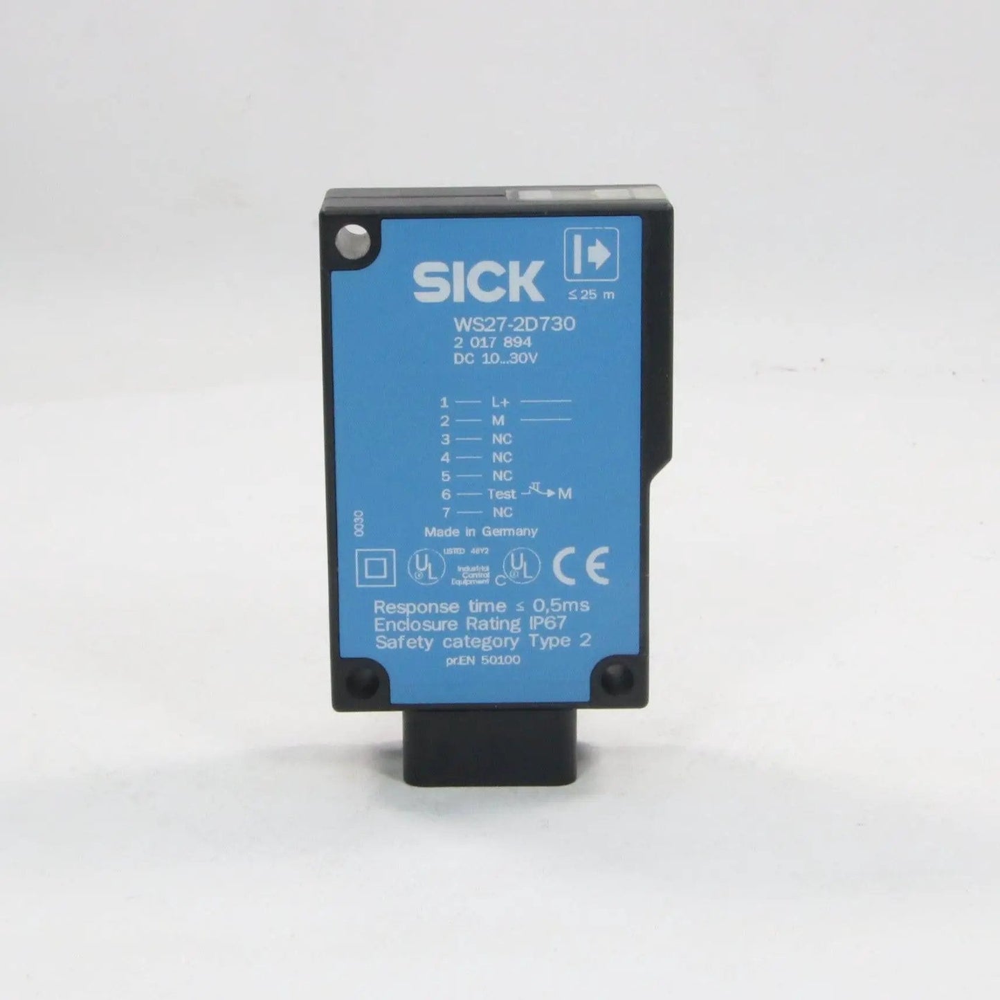 Sick WS27 2D730 Photoelectric Sensor