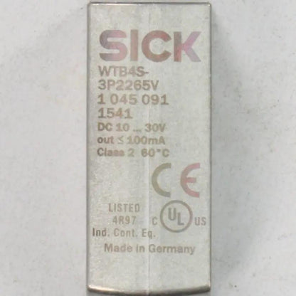 Sick WTB4S 3P2265V Miniature Photoelectric Sensor