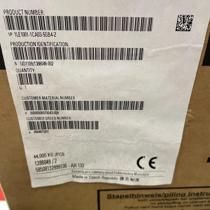 Siemens 1LE10011CA03GB4Z UD 1109/1386049