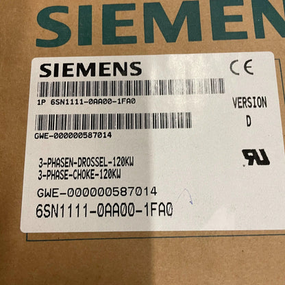 Siemens 3-Phase-Choke-120KW 1P 6SN1111