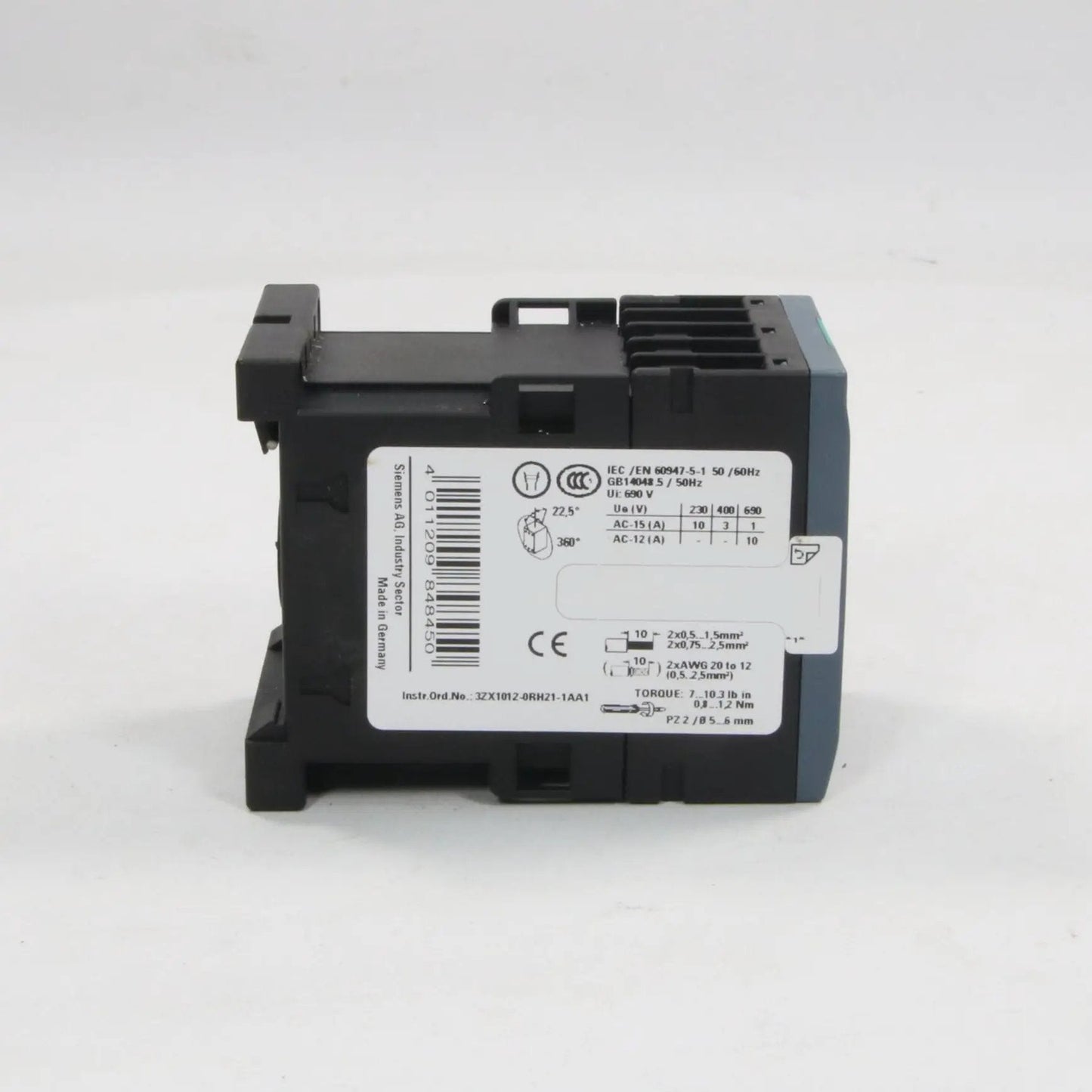 Siemens 3RH2131 1BB40 Contactor Relay