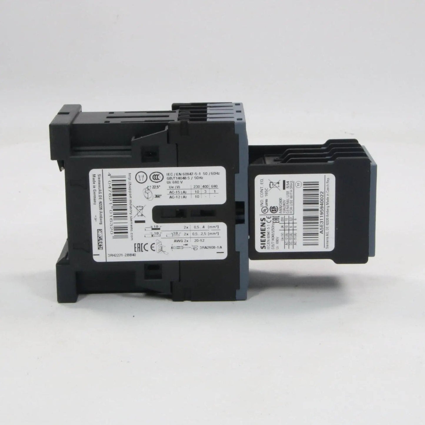 Siemens 3RH2271 2BB40 Contactor Relay