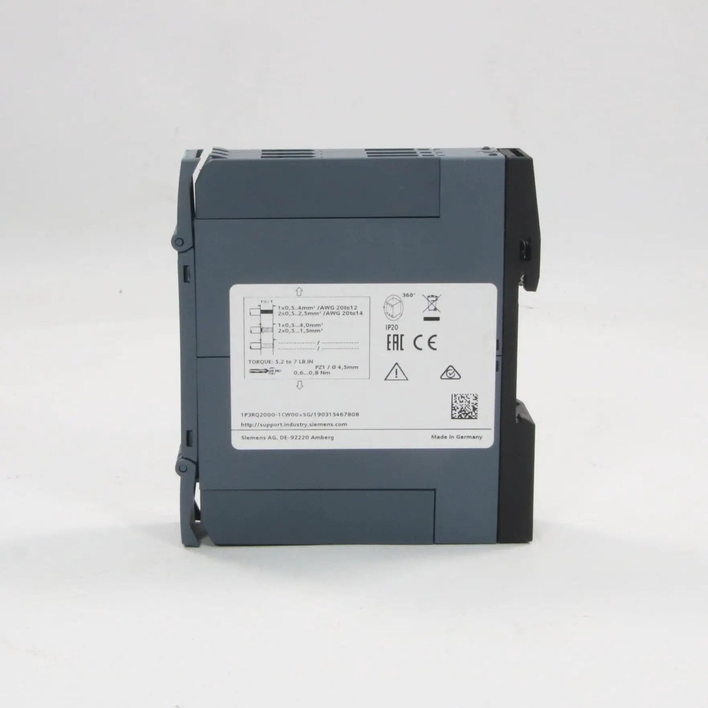 Siemens 3RQ2000 1CW00 Coupling Relay