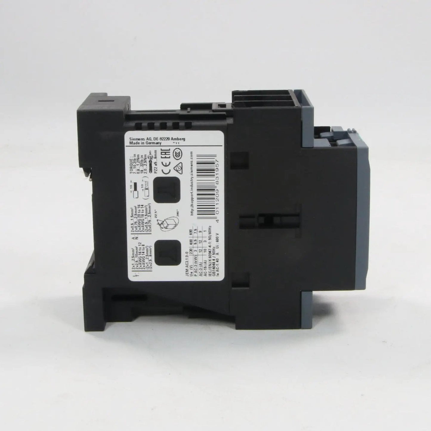 Siemens 3RT2026 1BB40 Power Contactor
