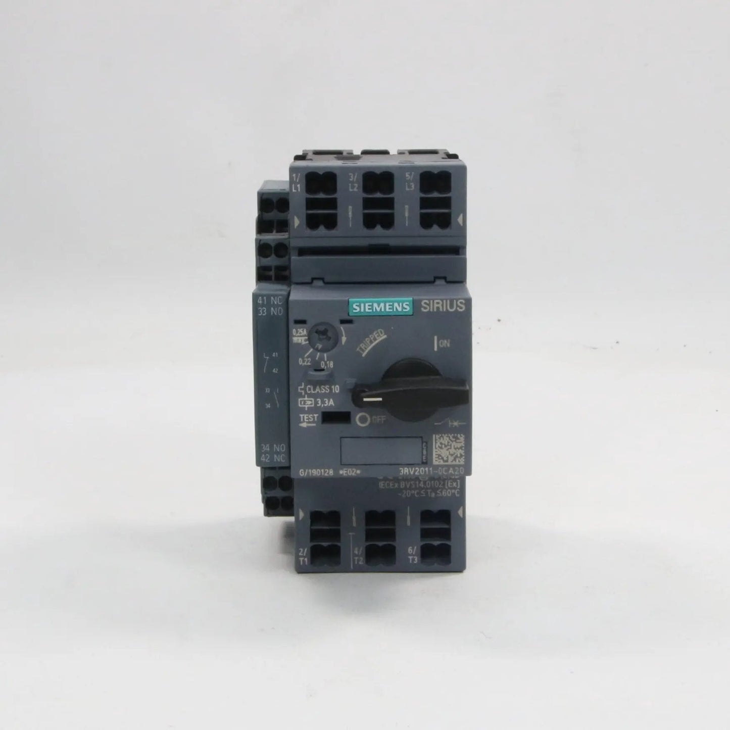 Siemens 3RV2011 0CA20 Circuit Breaker