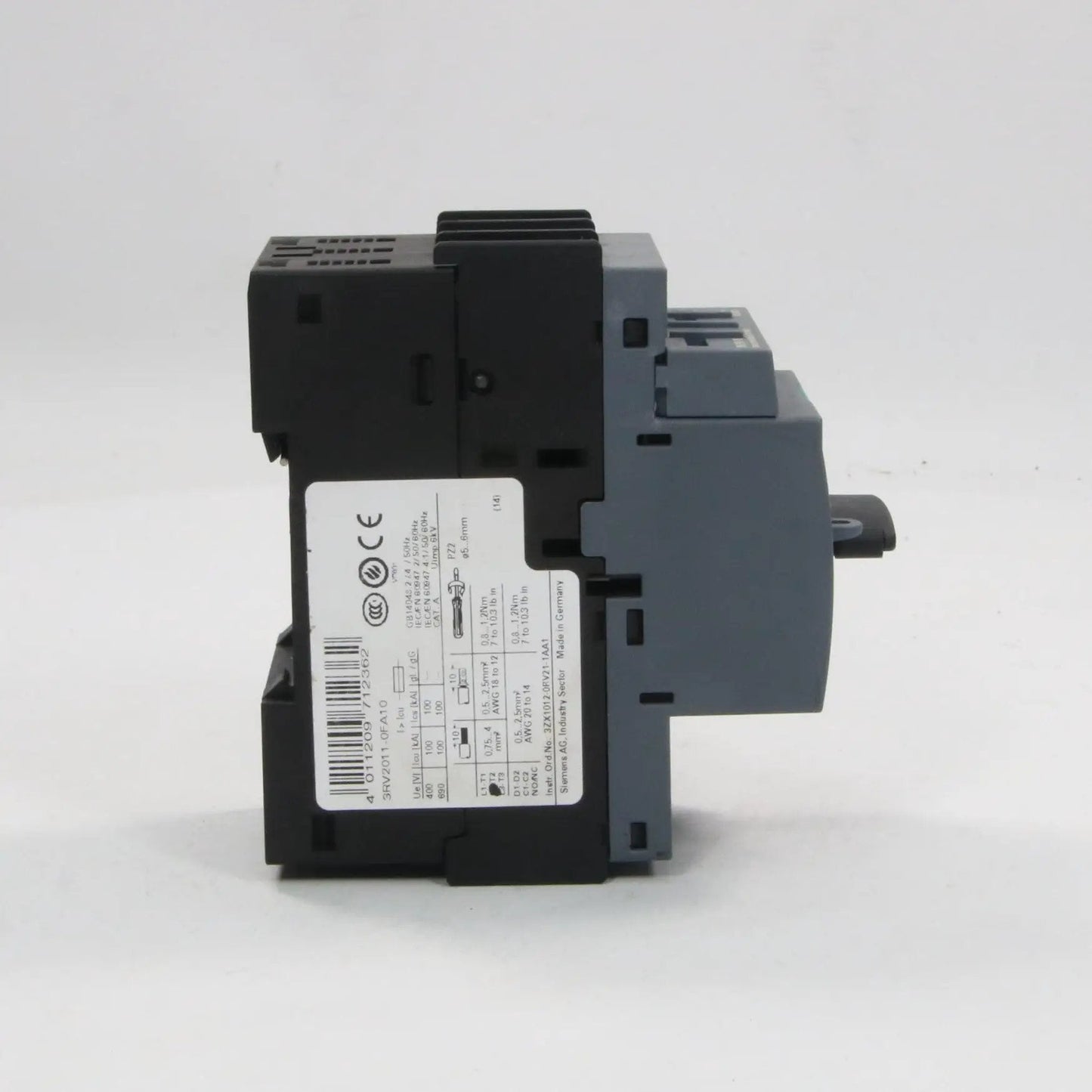 Siemens 3RV2011 0FA10 Circuit Breaker