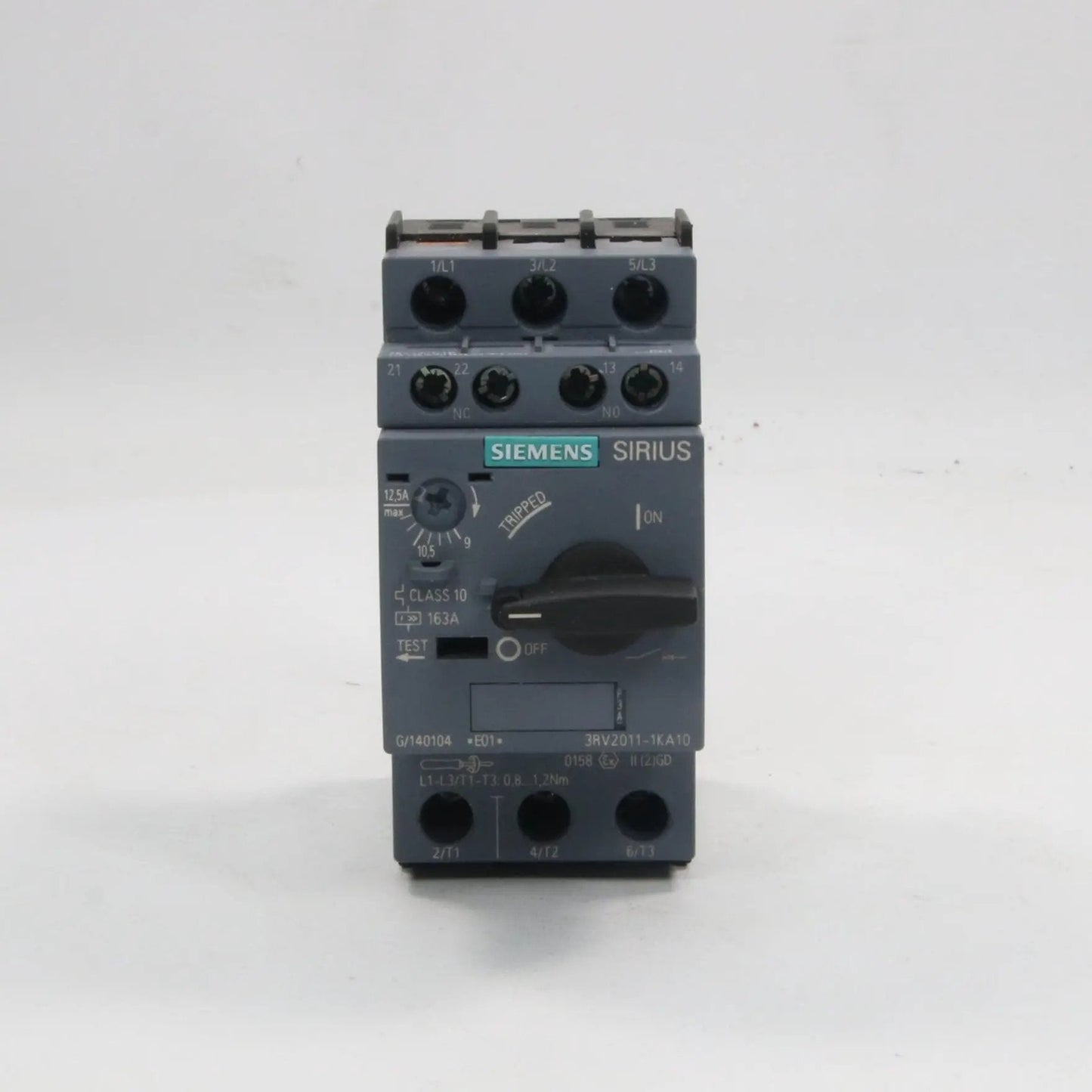Siemens 3RV2011 1KA10 Circuit Breaker