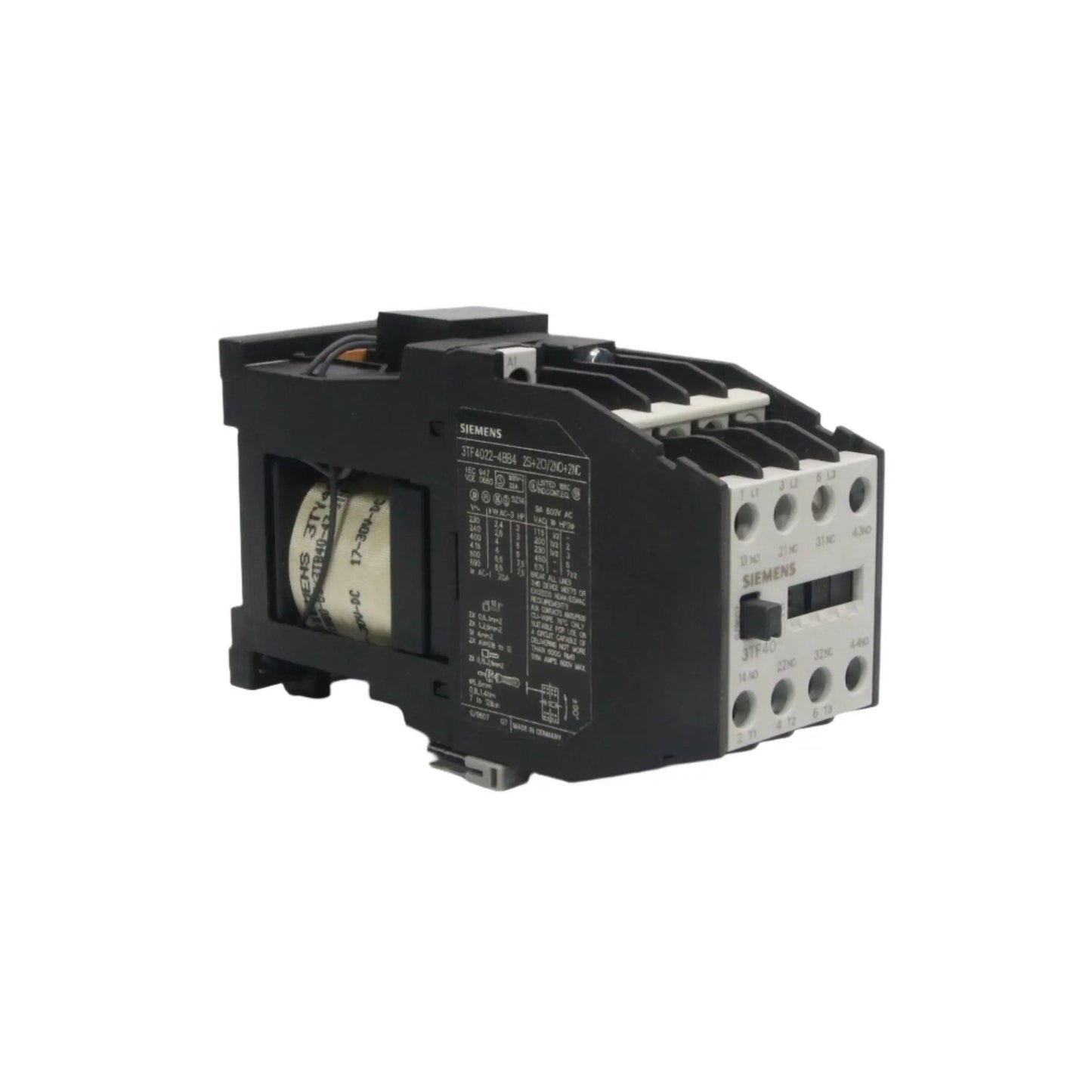 Siemens 3TF40 22 4BB4 Contactor