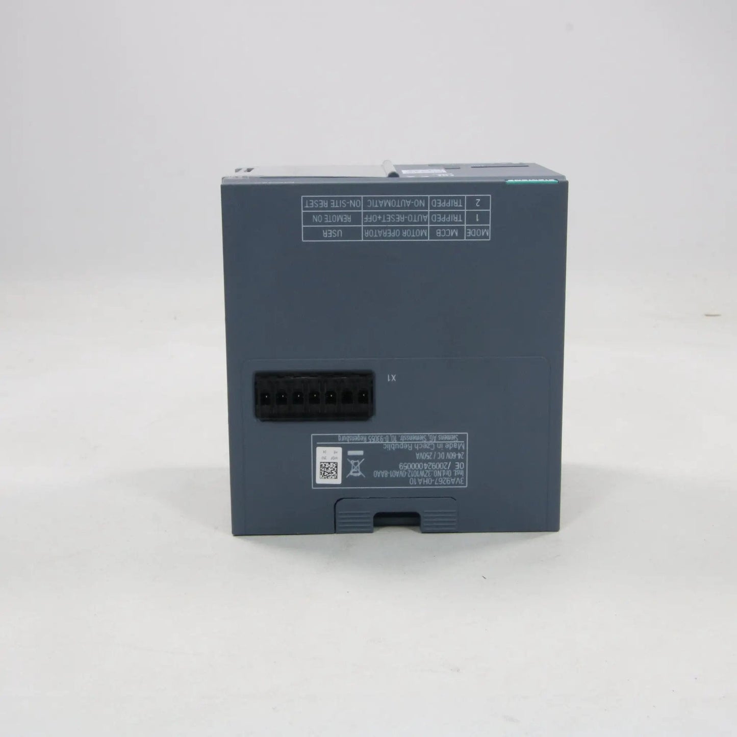 Siemens 3VA9267-0HA10 Motor Operator